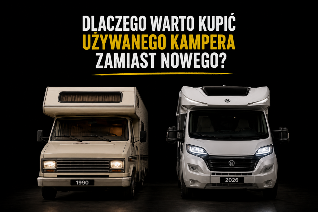 Dlaczego warto kupić używanego kampera zamiast nowego?