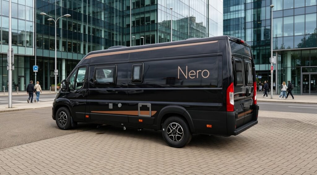 Hobby Vantana Nero Edition – campervan z pełnym wyposażeniem