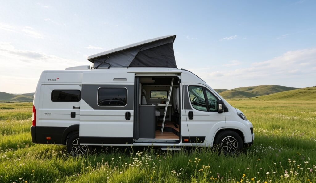 TEST – Elios 63 GX Sky Lift z podnoszonym dachem