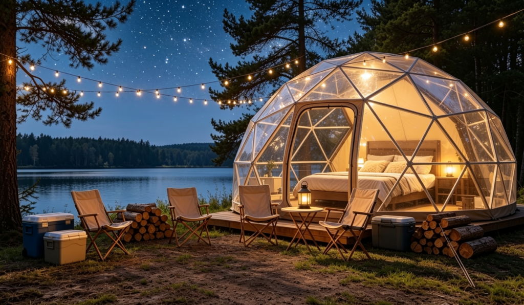 Glamping – co to jest i skąd jego rosnąca popularność?